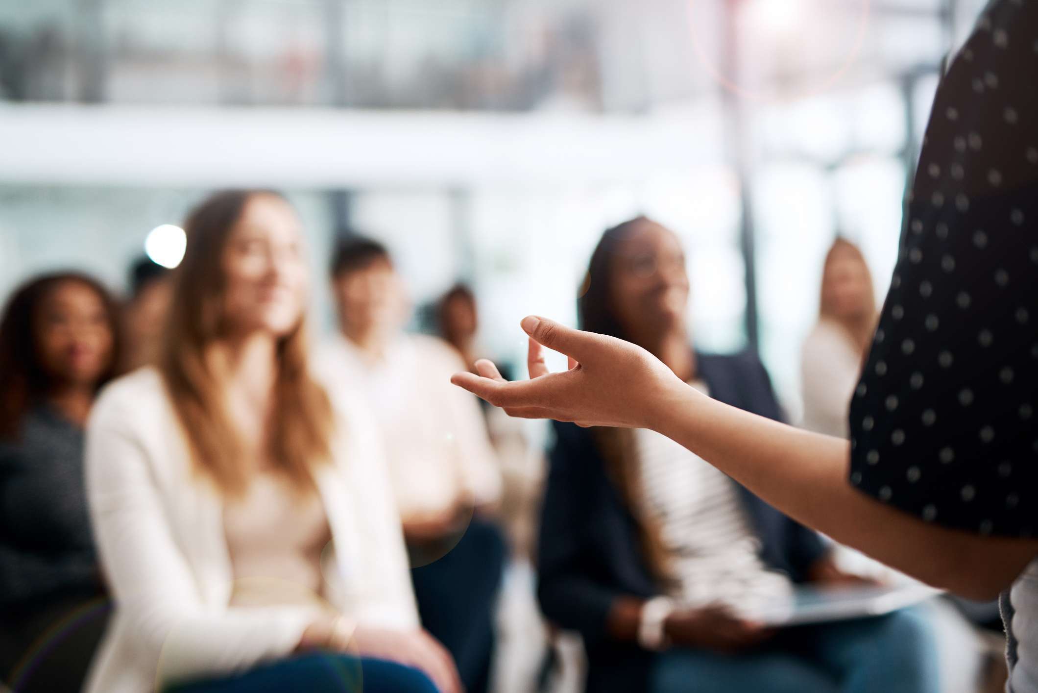 Great speakers know their audience Great speakers know their audience