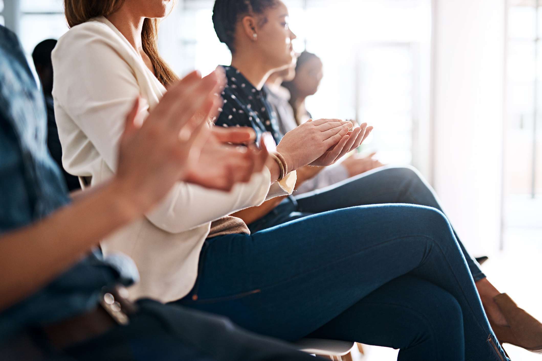 Happy hands are the hallmark of a good presentation Happy hands are the hallmark of a good presentation